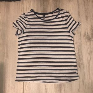 Forever 21 Black and White stripped T
